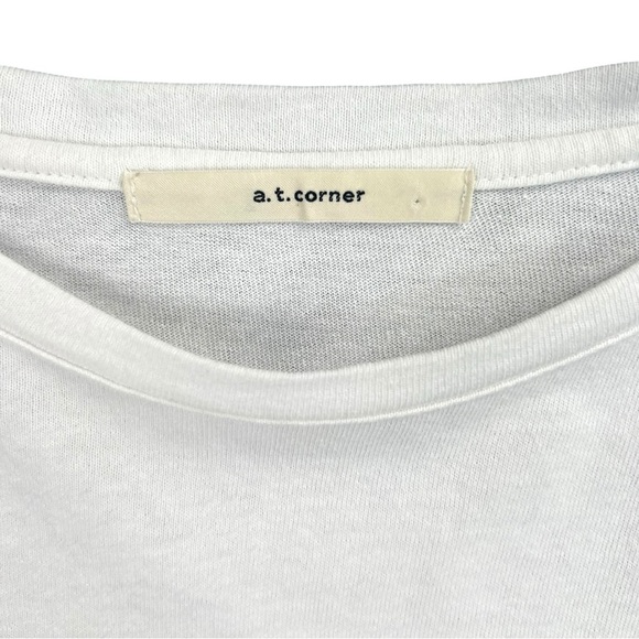 a.t.corner Women’s Flared Sleeve Graphic Blouse In Size Small ~ New Korean Brand - Picture 6 of 6